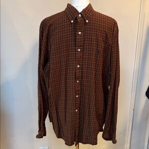 Ralph Lauren “Classic Fit” plaid flannel shirt.